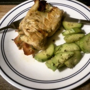 Stuffed Chicken Breast with 5 Minute PIckles